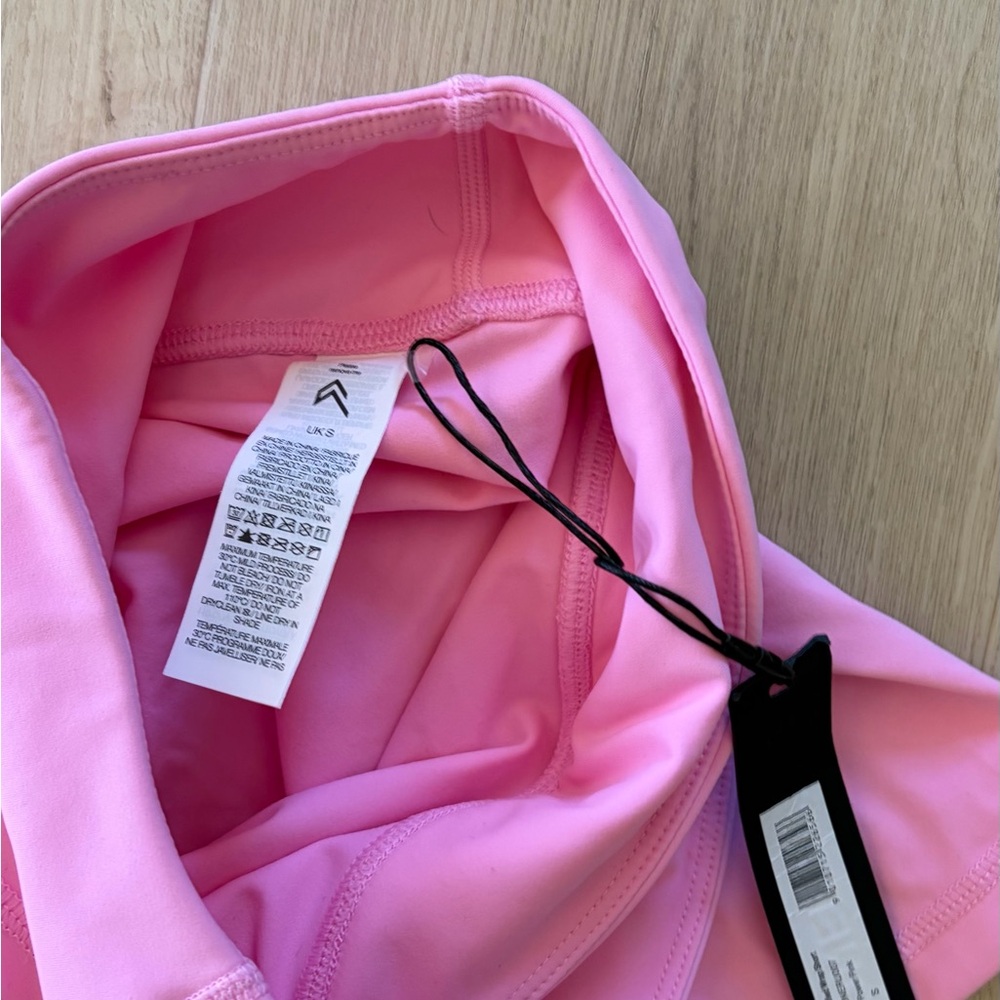 Oner Active High-Waist Pink Women’s Bike Shorts - Picture 3 of 3